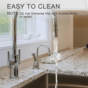 <span class=keywords><strong>Mousseur</strong></span> <span class=keywords><strong>à</strong></span> <span class=keywords><strong>lait</strong></span> électrique portatif le plus vendu avec design en plastique écologique – Outil de cuisine moderne pour faire mousser le <span class=keywords><strong>lait</strong></span> - Product Image 5