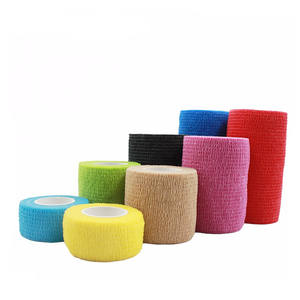 ضمادة مرنة متماسكة رياضية للحيوانات الأليفة غير منسوجة ، ضمادة حمراء متماسكة - Product Image 6