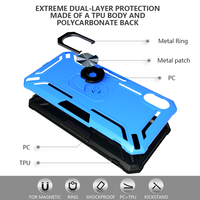 Coque 3d A10S S20 +, anneau de créateur, étui original de téléphone, marque Samsung Redmi 9C,