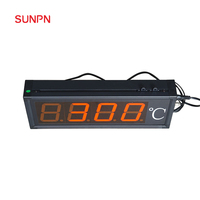 SUNPN Afficheur numérique à LED pour entrée analogique 4-20mA 0-10V, pour la surveillance des processus industriels et la gestion visuelle