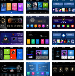 Autoradio universale 10 pollici lettore Video navigazione GPS collegamento telefonico Touch Screen USB doppio sistema Android Din - Product Image 2