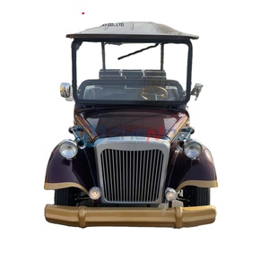 Carrito de Golf Eléctrico de 8 Plazas Marca Zhenda a Precio Económico, Carro de Golf Clásico Vintage, Buggy Retro de Henan - Product Image 1