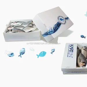 PP Corrugated Seafood Shipping Container Crate Plastic Corflute Shrimp Logistic Storage Box Frozen Fish Packing Boxes For Sale