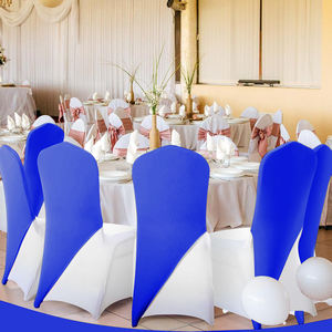Áo phủ ghế nửa lưng chất liệu spandex giá xuất xưởng, dành cho đám cưới, sự kiện, trang trí tiệc tùng - Product Image 4