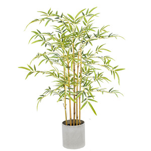 <span class=keywords><strong>Bambou</strong></span> artificiel en plastique d'arbre de plante de <span class=keywords><strong>bambou</strong></span> <span class=keywords><strong>vert</strong></span> de décoration à la maison réaliste avec le pot - Product Image 6