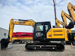 รถขุดไฮดรอลิกแบบตีนตะขาบ รุ่นพรีเมียม SY135C สำหรับงานก่อสร้างอุตสาหกรรม งานดิน และงานฐานราก - Product Image 1