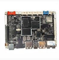 Carte mère monocœur A133 Quad Core 4 Go DDR3 128 Go EMMC Android pour boîtier TV et affichage numérique