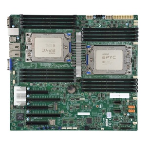 ซ็อกเก็ต H11DSi-NT E-ATX มาเธอร์บอร์ด SP3 DDR4 SATA สี่ช่อง240วัตต์ TDP พร้อม Double epyc 7K62 AMD ใหม่ - Product Image 1