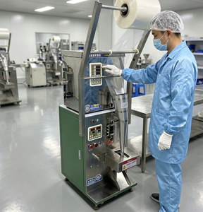 Three <b>Side</b> Sealing Bags Packaging Machine Automatic Packing Machine Best Selling Electric Granule Packaging Machine - Product Image 1