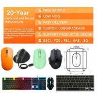 Souris de jeu optique LED sans fil 2,4 G double mode avec recharge USB, légère, ergonomique, universelle, pour droitier, en stock