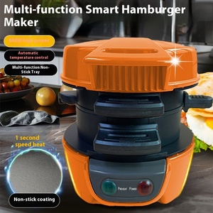 Machine électrique multifonctionnelle de petit-déjeuner de ménage de la norme européenne 110V pour faire des hamburgers - Product Image 4