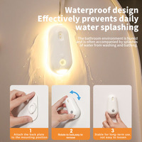 Nouveautés 2026 : Lampe LED intelligente étanche pour toilettes avec stérilisation UV et capteur de présence humaine pour cuvette de WC