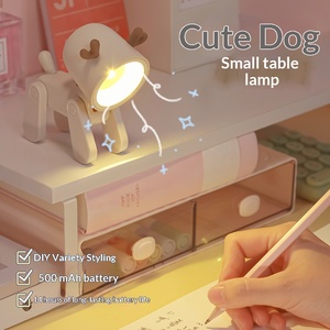 Luce Notturna USB Ricaricabile a LED a Forma di Cucciolo di Cervo, Lampada Miniatura Stile Animale, Regalo Carino per Ragazze, Luce d'Ambiente - Product Image 4