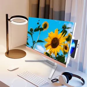 Gran oferta de escritorio todo en uno, PC de pantalla delgada, máquina todo en uno compatible con animación de computadora de escritorio todo en uno DIY