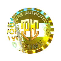 Etiquette Étiquettes holographiques Logo Adhésif Filigrane Autocollants Vêtements Adhésif Filigrane Hologramme Autocollant