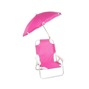 Muebles <span class=keywords><strong>de</strong></span> exterior Lovely Korean Picnic Silla <span class=keywords><strong>de</strong></span> playa plegable con paraguas para niños - Product Image 1
