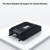 Amplificateur de signal cellulaire EasyBoost Tri-Band 800/900/1800MHz 72dB à gain élevé avec contrôle LCD via application Tuya pour 3G/4G/5G Maison/Bureau