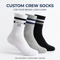 Chaussettes de sport unisexes pour adultes, chaussettes de course à pied, de basket-ball, d'entraînement, de couleur unie, avec amorti, confortables, pour le printemps
