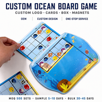 Jeu de société mini OEM en gros Buffalo 5 en 1 Skill 4 Player Ocean King Fish Multi Wingspan Unmatched Fafafa 2 Game Iq Cards