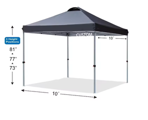 Tente portative de tente d'auvent d'exposition de vente de logo de marque personnalisé promotionnel - Product Image 2