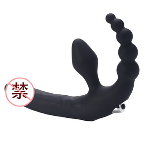 Nuevo Vibrador Anal Eléctrico Multifunción 2026 con Tres Cabezas, Dildo con Cuentas, Vibrador Sexual Lésbico, Dildo Doble, Vibradores Anales - Product Image 2