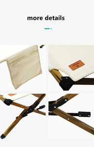 Lit de camping pliable moderne en métal léger 2025, idéal pour l'hôpital, facile à transporter, lit de camp extérieur pour le voyage - Product Image 4