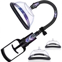 Pompe vaginale manuelle à tige de traction, masseur mammaire féminin, stimulateur à ventouse sous vide pour clitoris et mamelons, bien-être sexuel féminin