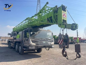 Grúa sobre Camión Zoomlion ZTC550H Usada, Grúa Móvil Hidráulica de 55 Toneladas, Pluma Telescópica, Maquinaria de Construcción para Levantamiento Pesado - Product Image 6