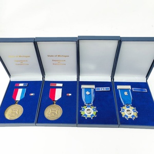 Fabricante de Medallas: Venta al por Mayor de Medallas Deportivas Personalizadas de Aleación de Oro, Plata y Bronce Antiguo con Impresión Tipográfica y Caja de Soporte - Product Image 6