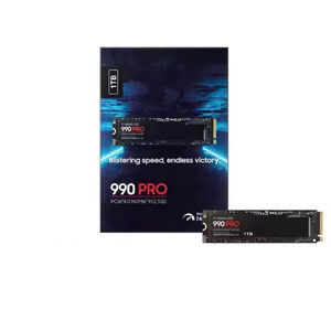 SSD M.2 NVMe Internal Baru Grosir Kecepatan Tinggi 990 Pro 500GB 1TB 2TB dengan Port SATA III Terintegrasi, Berbahan Aluminium Alloy - Product Image 1