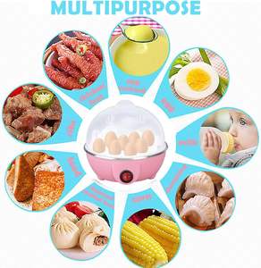 Household <b>Portable</b> Automatic Mini Egg Electromechanical Stainless Steel Boiler Quick Egg Boilers for Hard Boiled Egg Steamer - Product Image 2