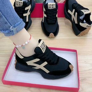 Sneakers Primaverili ed Estive da <span class=keywords><strong>Donna</strong></span> <span class=keywords><strong>per</strong></span> Basket, <span class=keywords><strong>Scarpe</strong></span> Casual Traspiranti da <span class=keywords><strong>Donna</strong></span>, <span class=keywords><strong>Scarpe</strong></span> da Ginnastica e da Passeggio - Product Image 2