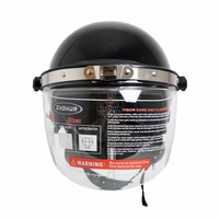 Casque tactique ABS avec visière intégrale pour exercices sur le terrain