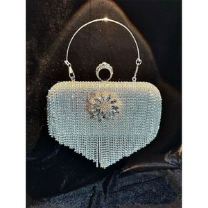 Sang Trọng Bow Ly Hợp Ví Womens Rhinestone Ví Dazzling Kim Cương Wedding Party Túi Phụ Nữ Pha Lê Túi Buổi Tối - Product Image 2