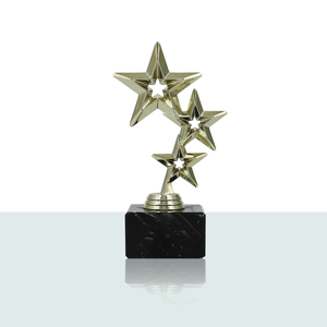 Premio Stardust in plastica (oro) 19 cm - Product Image 1