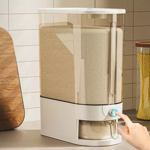 8033 Household PP Rice Dispenser 10kg sealed Container Storage <strong>Box</strong> for <strong>Kitchen</strong> - Product Image 5