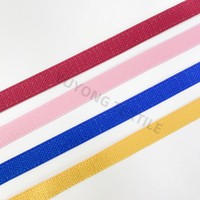 Bande élastique en nylon jacquard colorée YUYONG avec fil argenté et sangle d'épaule pour sacs et chaussures, modèle 600293-1.0