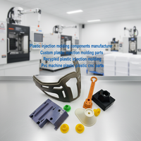 Fabricante Profesional de Piezas de Moldeo por Inyección de Plástico de Alta Precisión y Volumen Pequeño, Servicio OEM/ODM, Uso Industrial en ABS/PP/Nylon