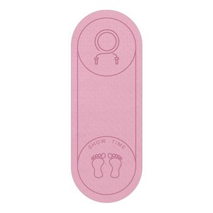 Oval TPE Anti-slip Yoga <strong>Mat</strong> Thickened Noise <strong>Skipping</strong> <strong>Mat</strong> Is Suitable for Family Fitness Pilates Yoga - Product Image 4