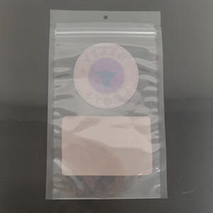 שקיות אריזה מ-PET עם סגירת זיפלוק בהתאמה אישית, באיכות מזון, לאריזת חטיפי בשר מיובש, בשר בקר פרוס 250 גרם, עם סגירת זיפר עליונה, למזון לחיות מחמד - Product Image 3