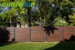 Clôture en WPC imperméable pour jardin de maison/clôture de jardin extérieur - Product Image 4