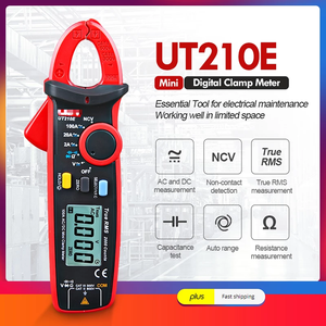 Pinza Amperimétrica Digital Mini UNI-T UT210E True RMS 100A Corriente CA VFC NCV Multímetro de Rango Automático para Circuitos Eléctricos - Product Image 3