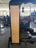 Équipement de fitness commercial en acier Lat Pulldown et machine à rangée basse avec fonctionnalités réglables pour l'entraînement du dos et de la poitrine