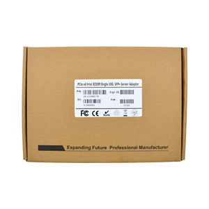 Speed Bridge SQ7315 X520-DA1 PCIe X4 10G SFP+ Server Network Card Single Port <b>Fiber</b> <b>Optic</b> Internal - Product Image 2
