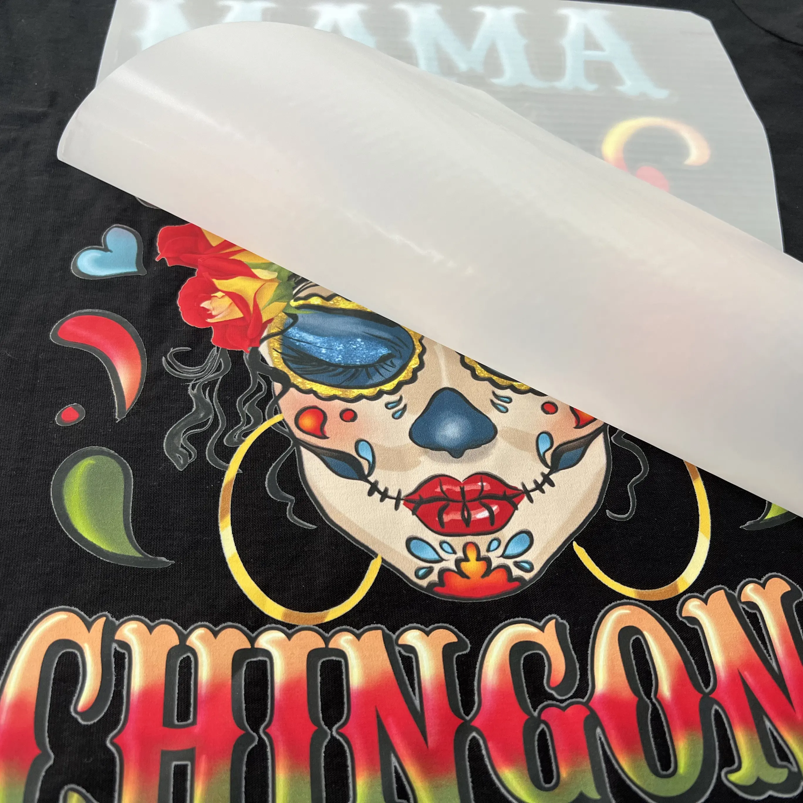 Yunshang Bán Buôn Tùy Chỉnh DTF Chuyển Thiết Kế Sẵn Sàng Để Báo Chí Cho T-Shirt Màn Hình Truyền Nhiệt Sticker