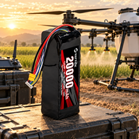 Baterai Lithium Silinder Drone Besar 21700 12S4P 43.2V 20000mah Paket Baterai Sel Lithium Ion Silinder dengan Pengosongan Tinggi