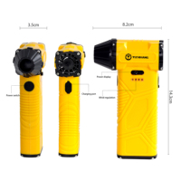 Nouvel arrivage d'air comprimé Duster Turbo Jet Fan Air électrique réglable 13000mAh Violent Blower Rechargeable pour le nettoyage de voiture