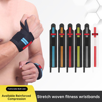 Support de poignet personnalisé OLLAS sangles de poignet de gymnastique prix de bracelet de levage en néoprène et polyester respirant