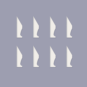 Zirconia gốm lưỡi cho công nghiệp hình thang rạch dệt Slice Blade <span class=keywords><strong>Cutter</strong></span> lưỡi cưa gốm hộp <span class=keywords><strong>Cutter</strong></span> Tiện ích dao - Product Image 4