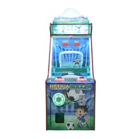 Machine de jeu de tir au football anglais en plastique à monnayeur pour enfants, idéale pour les fêtes en intérieur